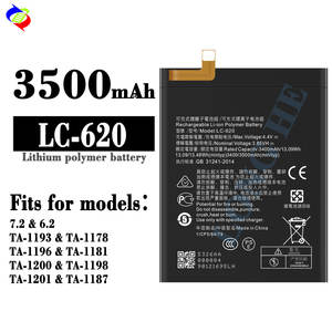Batería LC-620 de 4000 mAh y 3.85 V para Nokia 7.2 <span class=keywords><strong>TA</strong></span>-1181 <span class=keywords><strong>TA</strong></span>-1196, Baterías Recargables de Iones de Litio - Product Image 2