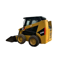 Mini-chargeuse compacte CAT262D d'occasion la plus vendue, en excellent état