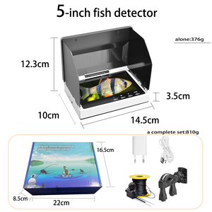Caméra de pêche portable 5 pouces étanche IP68 avec écran tactile 20M, vision nocturne et moniteur 1800TVL pour la pêche sous-marine et la pêche sur glace - Product Image 4