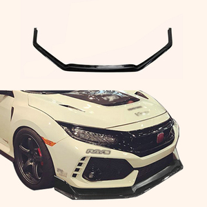 Pour HONDA fibre de verre à partir de 17 Civic Type R FK8 VRSAR1 Style lèvre avant (hayon à 5 portes) Modification de haute qualité - Product Image 1
