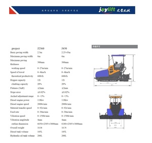 New Brand High Quality RP603 Road Paving Machine 6M Crawler Concrete <strong>Paver</strong> with Motor Pump From China Factory on <strong>Sale</strong> - Product Image 3