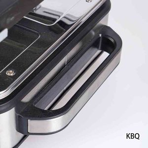 Parrilla de barbacoa eléctrica interior con temperatura controlada, parrilla de Raclette de aluminio giratoria para uso doméstico y hotelero - Product Image 5