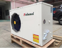Pompe à chaleur air-eau 5 kW avec pompe à inversion intégrée, commande à distance par application Wi-Fi, RS485 parallèle, chauffage et refroidissement de l'eau chaude