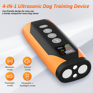 Disuasorio ultrasónico de ladridos de perros 2025, multisonido y linterna, sensor dual, interruptor de 3 velocidades, carga tipo C, uso en exteriores - Product Image 5
