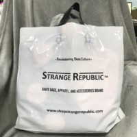 Bolsas de Plástico Ecológicas para Compras con Asas y Logotipo Personalizado para Regalos y Mercancía