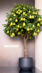 Árbol de Flores de Pera Artificial, Árbol de los Deseos con Flores Reales para Bodas, Hoteles, Centros Comerciales, Restaurantes, Decoración de Interiores y Exteriores - Product Image 2