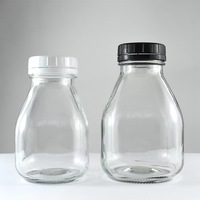 Bouteille de boisson en verre sodocalcique de 500 ml avec bouchon inviolable pour lait frais, jus, thé et yaourt - Modèle SQL2