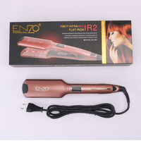 ENZO-Fer à lisser infrarouge MCH, fer plat à plaque large, fer à lisser professionnel portable, vente en gros