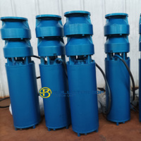 Pompe submersible pour bassin de jardin, pompe à eau pour fontaine dansante, hauteur de refoulement 200m, 380V-660V, 10-250m³/h, acier inoxydable, multistade, 2-10HP, triphasée