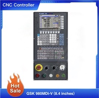 Controlador CNC de 5 Ejes GSK 980MDi-V para Fresadoras y Taladradoras, Codificadores Absolutos de Alta Precisión (0.1um), Función CAM en Línea