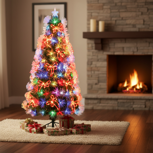 Fabricant OEM direct |   <span class=keywords><strong>Sapin</strong></span> <span class=keywords><strong>de</strong></span> <span class=keywords><strong>Noël</strong></span> <span class=keywords><strong>artificiel</strong></span> à charnières personnalisable <span class=keywords><strong>de</strong></span> qualité supérieure, 500 lumières LED blanc chaud, écologique et stable - Product Image 4