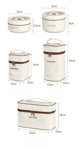 Nhà <span class=keywords><strong>Stackable</strong></span> thép không gỉ nhiệt ngăn ăn trưa Hộp đồ ăn nhẹ heatable <span class=keywords><strong>container</strong></span> thực phẩm với thiết lập dao kéo và túi ăn trưa - Product Image 6