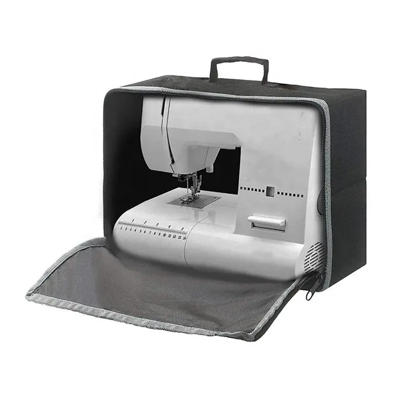 Foldable Sewing Machine Carrying Case Universal Sewing Machine Tote Bag for Most Standard Brother Singer Sewing Machine