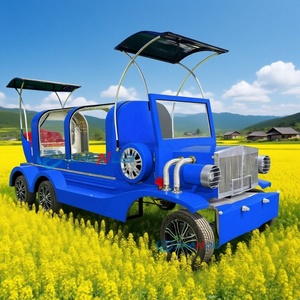 Manufacturers Sell Retro Electric Funeral Carriage Special Transportation Coffin Car Hearse and Motorcycle Trailer Hearse - Product Image 5