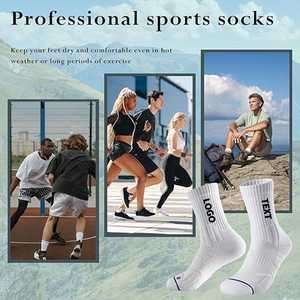 High Quality Crew Cotton Sport <strong>Socks</strong> Custom Soft Cushion Sport <strong>Sock</strong> Professional Sport <strong>Socks</strong> With Custom Logo - Product Image 5