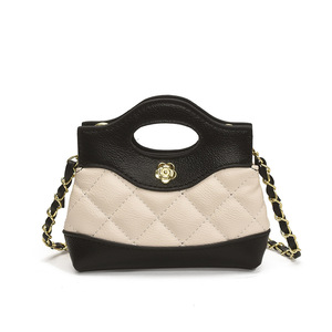 Sac à main élégant en camélia, catalogue de luxe, sac à bandoulière matelassé classique, mini sac bandoulière exquis, sac de mode pour femme - Product Image 2