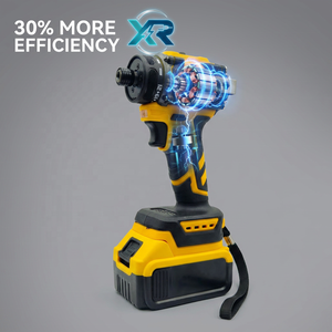 <span class=keywords><strong>Avvitatore</strong></span> a Impulsi <span class=keywords><strong>Professionale</strong></span> 21V Senza Spazzole, Alta Coppia, Industriale, Elettrico Portatile, 200 Nm Coppia Massima, 2.6AH - Product Image 2