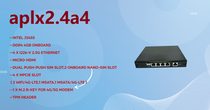 สินค้ามาใหม่แกะ DDR4 4G/8G เมนบอร์ด X86 onboard ไม่มีพัดลม pfsense Firewall ขนาด4*2.5g RJ45 4G/5g พร้อมหน่วยความจำ DDR4 - Product Image 4