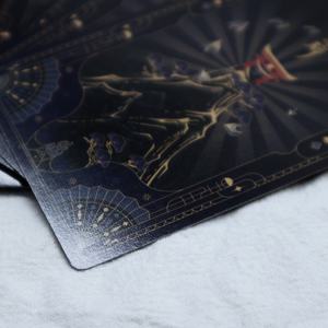 สำรับไพ่โป๊กเกอร์ขนาดยาวฟอยล์สีทองมีกระดาษหนา350gsm พิมพ์ลายได้ตามต้องการ - Product Image 3