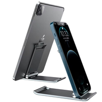 Support de téléphone flexible et réglable en alliage d'aluminium Yicosun P19, pliable, universel pour téléphone et tablette, idéal pour le streaming en direct, le bureau ou le lit.