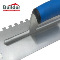 Outils de construction pour la pose de carrelage : Truelle à dents carrées