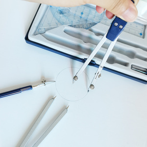 Offre Spéciale 9 pièces <span class=keywords><strong>géométrie</strong></span> boussole ensemble boîte personnalisée Logo imprimé Place matière plastique pour <span class=keywords><strong>dessin</strong></span> technique - Product Image 5