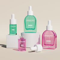 Vente en gros en stock – Flacons compte-gouttes en verre rose de 30 ml pour huiles essentielles, sérums, emballages de soins de la peau et huiles capillaires