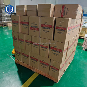 גליל נייר אלומיניום למזון 8011 בהתאמה אישית, גליל קטן 5 מטר, נייר רשת פלקון לאריזת מזון, גלילים לאריזה מחדש - Product Image 6