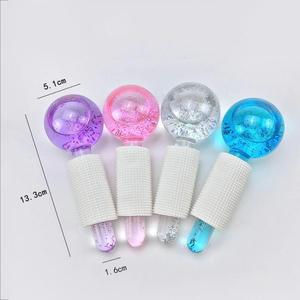 Rodillo Facial Rosa y Azul para Salón, Removedor de Arrugas, Globos de Hielo para Masaje Facial Enfocado en Ojos y Nariz para Aliviar el Enrojecimiento y Calmar la Piel - Product Image 5