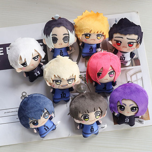 Porte-clés en peluche Blue Lock Anime Japonais, figurine mignonne <span class=keywords><strong>Nanao</strong></span>, breloque de sac à dos en fibre de polyester, fabriqué en Chine - Product Image 2