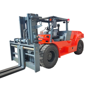 10 Ton 12 Ton dizel Forklift fiyat konteyner içinde kargo kaldırma forklift  ağır yükleme kapasitesi taşıma Forklift - Product Image 1