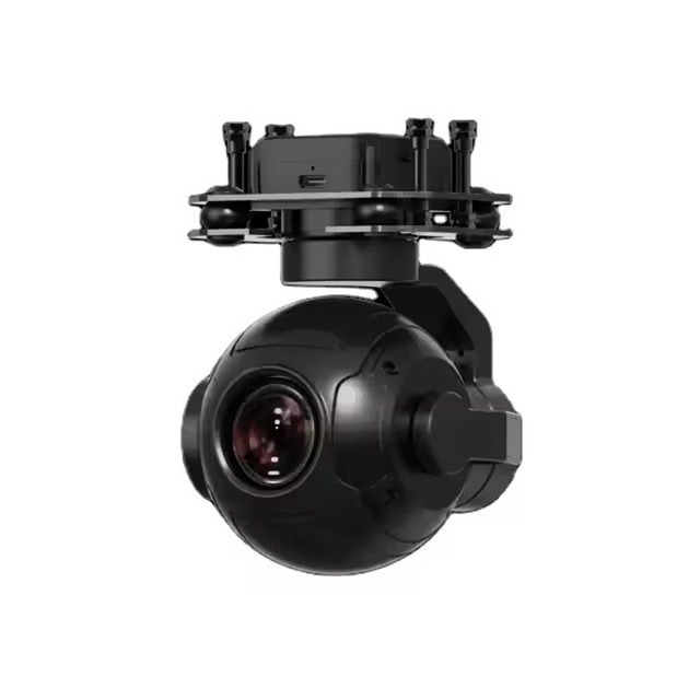 ZR10 2K 4MP 30X Hybrid Zoom Gimbal Camera 3-Axis Stabilizer Drone with Lightweight PC Material UAV Pod Payload