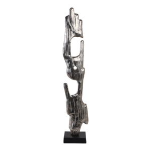 Piccola Scultura in Legno, Elemento Decorativo Moderno per Casa, Bagno, Ufficio, Soggiorno - Product Image 1