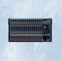 Mixeur professionnel CT-16 à 16 canaux pour console audio de spectacles en direct avec alimentation fantôme 48V