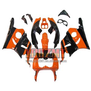 Kit carrosserie orange noir pour HONDA CBR 400RR 400CC 400 RR <span class=keywords><strong>CC</strong></span> 88-89 CBR400RR NC23 88 89 77LQ.<span class=keywords><strong>50</strong></span> CBR-400 CBR400 RR 1988 1989 Carénage - Product Image 1