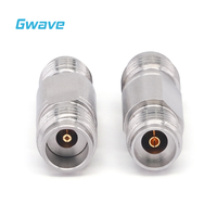Adaptateurs RF haute fréquence Onde millimétrique 2.92mm à 2.4mm DC-40GHz en acier inoxydable