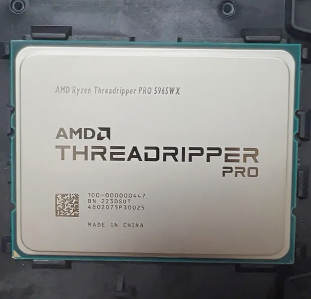 For AMD Ryzen Threadripper PRO 5965WX CPU 24 Cores 48 Threads 3.8-4.5ghz