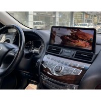 Pour Infiniti QX60 JX35 2011-2019 Écran Android Lecteur multimédia sans fil CarPlay Android Auto Navigation GPS RTS
