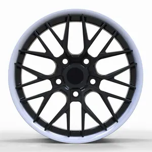 Factory 18 10 20 22 22 inch 2-Pieces Forged Wheels for Mercedes-Benz AMG BMW Audi alloy 2 pieces forged rims for BMW Audi