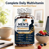 Bulk aankoop MOQ laag, sample order, hoge potentie multivitamine gummies voor mannen, prostaatgezondheid