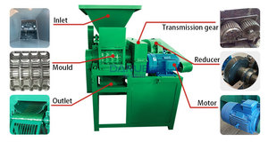 Machine à briquettes de charbon de bois directement de l'usine, équipement de pressage de boulets de charbon, machine de fabrication de boulets de poudre de fer, fabricant - Product Image 1