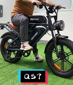 Vélo électrique 48V pour adultes avec moteur arrière à moyeu amovible 7 vitesses, frein à disque, batterie lithium 15AH et pneus larges - Product Image 6