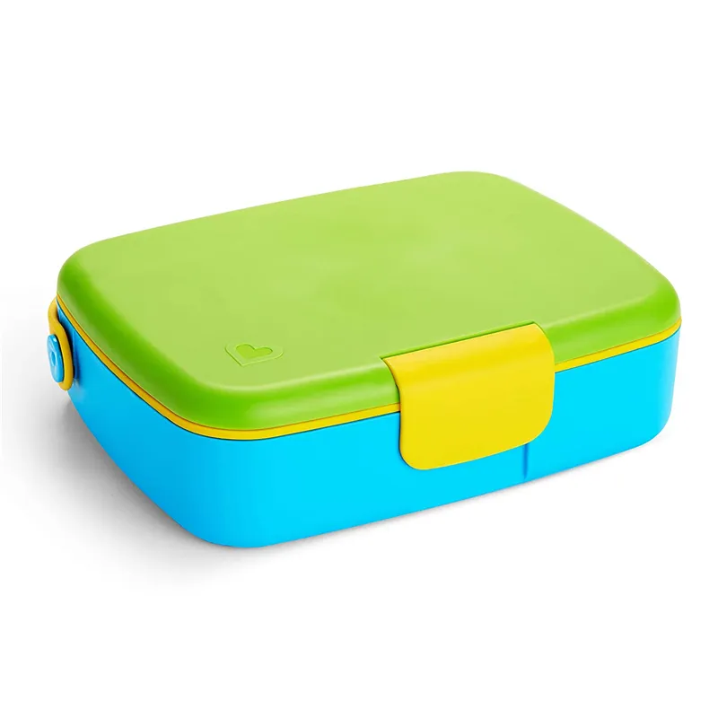 In Stock Plastic Food Containers for Kids Portable Leak Proof Lunch Box 5 compartment Bento box for Children