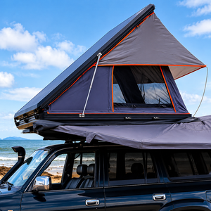 Aluminum Hard Roof Top <b>Tent</b> <b>Waterproof</b> 4x4 SUV Car Rooftop <b>Tent</b> for Outdoor Camping - Product Image 1