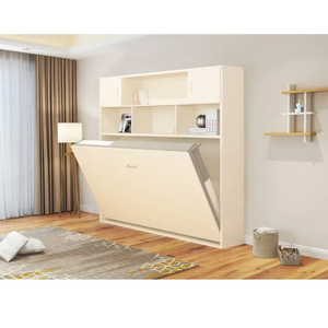 Lits cachés de Murphy de personnalisation professionnelle <span class=keywords><strong>avec</strong></span> le <span class=keywords><strong>lit</strong></span> pliant de mur d'armoire de rangement pour le petit ménage de <span class=keywords><strong>bureau</strong></span> - Product Image 1