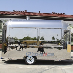 Camion de cuisine entièrement équipé de marque Zhenda, origine Henan, avec porte, véhicule de cuisson de haute qualité - Product Image 4