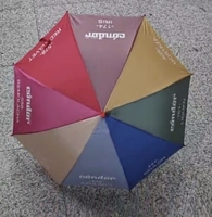 Parapluie Enfant Arc-en-ciel avec Poignée Courbe, Housse Anti-Goutte pour Bouteille, Motif Dessin Animé, Utilisation Quotidienne, Protection Soleil et Pluie pour la Maternelle