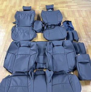 Coprisedili Auto YLD in Cotone e Pelle di Lusso, Protezione Anteriore e Posteriore, <span class=keywords><strong>Accessori</strong></span> Universali <span class=keywords><strong>per</strong></span> <span class=keywords><strong>Ford</strong></span> <span class=keywords><strong>Fusion</strong></span> e Toyota Camry - Product Image 2