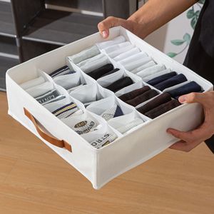 Clothing Organizer Foldable Storage Box With Compartments For Underwear <b>Socks</b> Drawer Style <b>Waterproof</b> Rectangular - Product Image 2