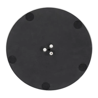 Pieds de table haut de gamme en acier inoxydable brossé, forme conique irrégulière, pour hôtel, restaurant, café